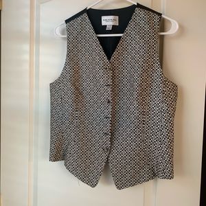 Emanuel Ungaro Vintage Silk Vest black